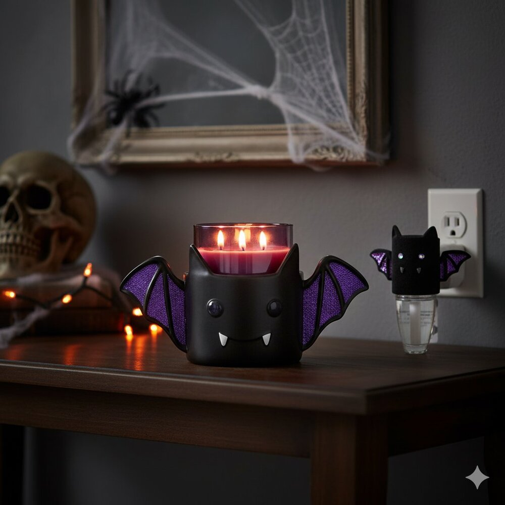 Bath & Body Works Halloween Bat Decor Set (Set of 2) - Picture 2 of 10
